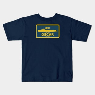 Oscar II Class Submarine Patch Kids T-Shirt